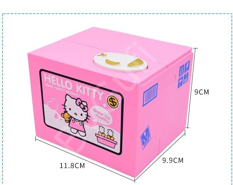 ByGufi Hediyelilk Hello Kitty Sevimli Hırsız Kumbara