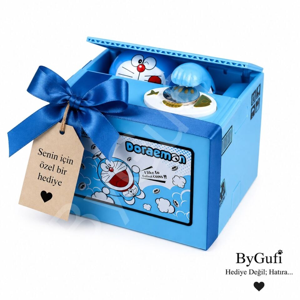 ByGufi Hediyelik Hırsız Doraemon Kumbara