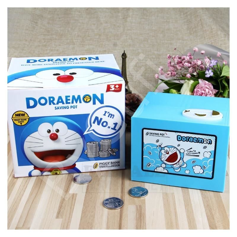 ByGufi Hediyelik Hırsız Doraemon Kumbara