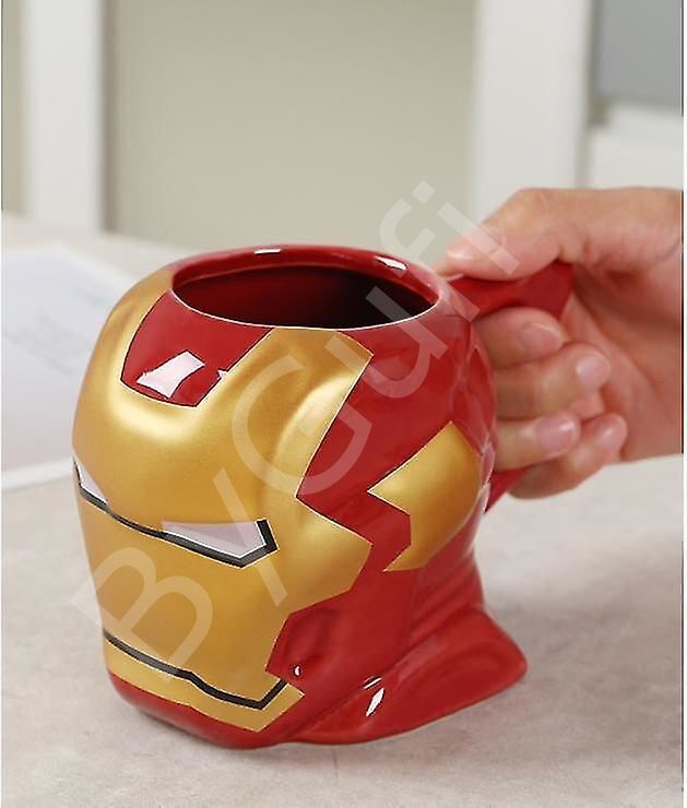 ByGufi Hediyelik Iron Man Kupa Bardak