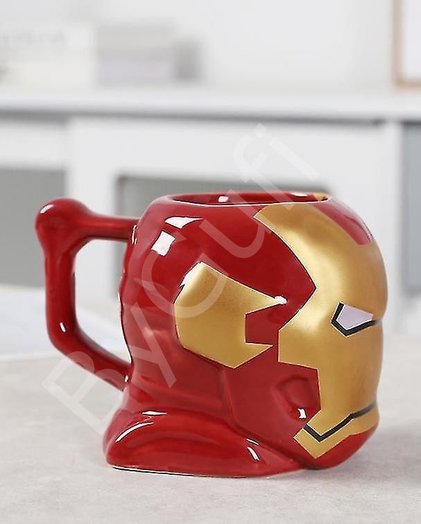 ByGufi Hediyelik Iron Man Kupa Bardak