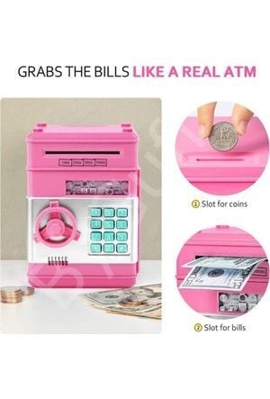 ByGufi Hediyelik Şifreli ATM Kumbara