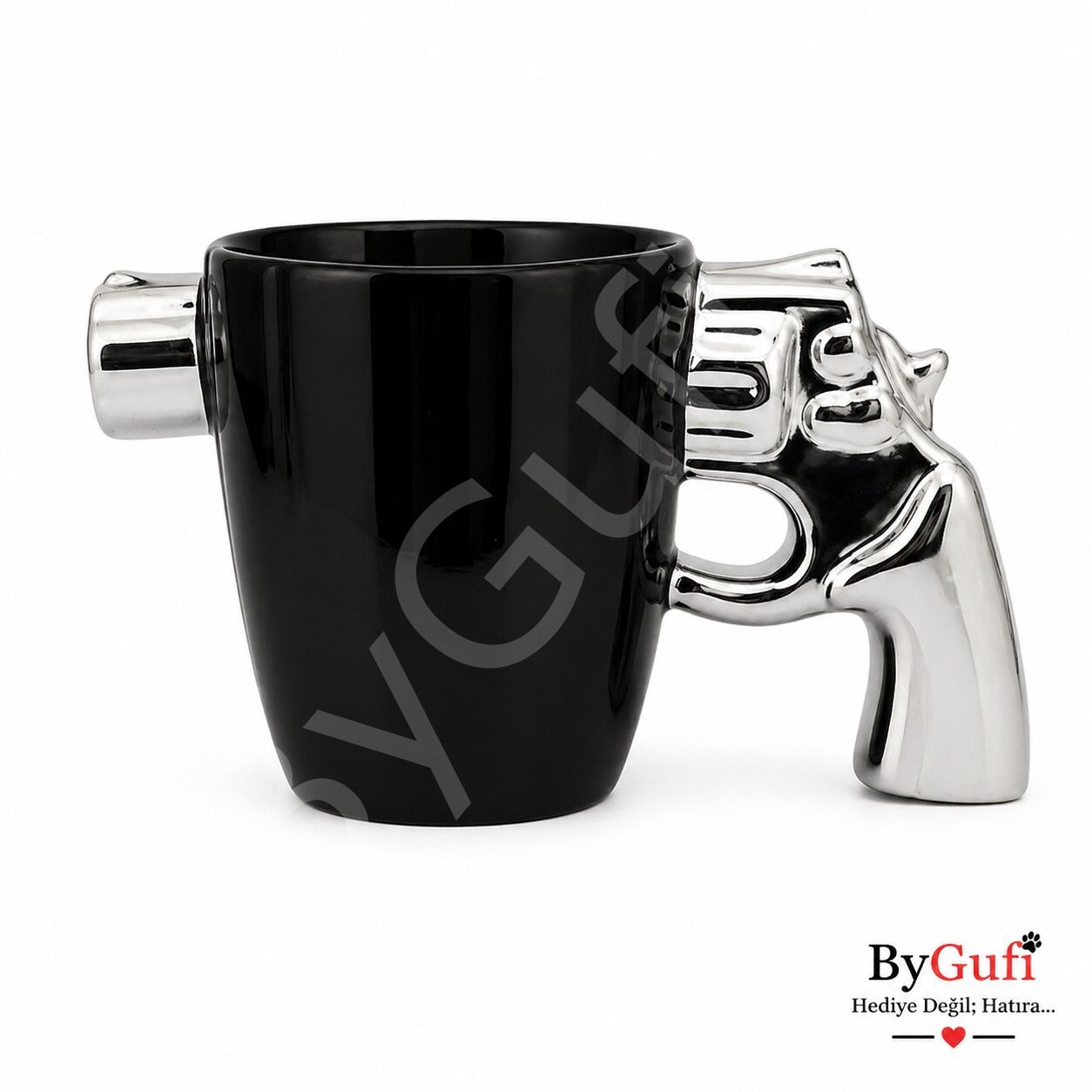 ByGufi Kişiye Özel Hediyelik Silah Kupa Bardak