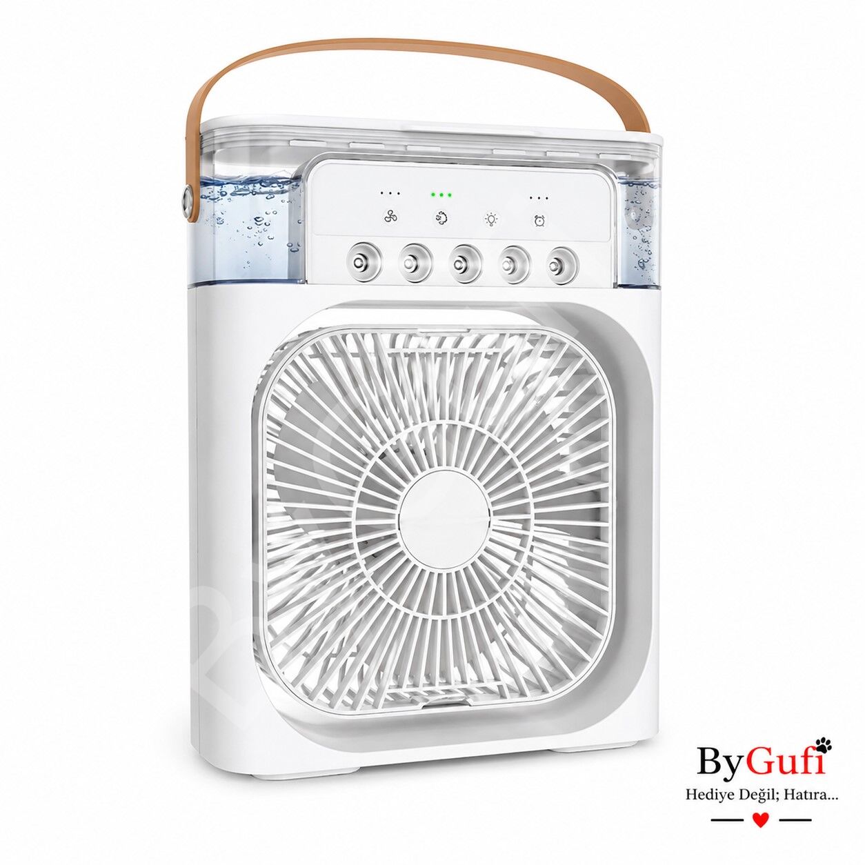 ByGufi Hediyelik Mini Klima Buzlu Fan