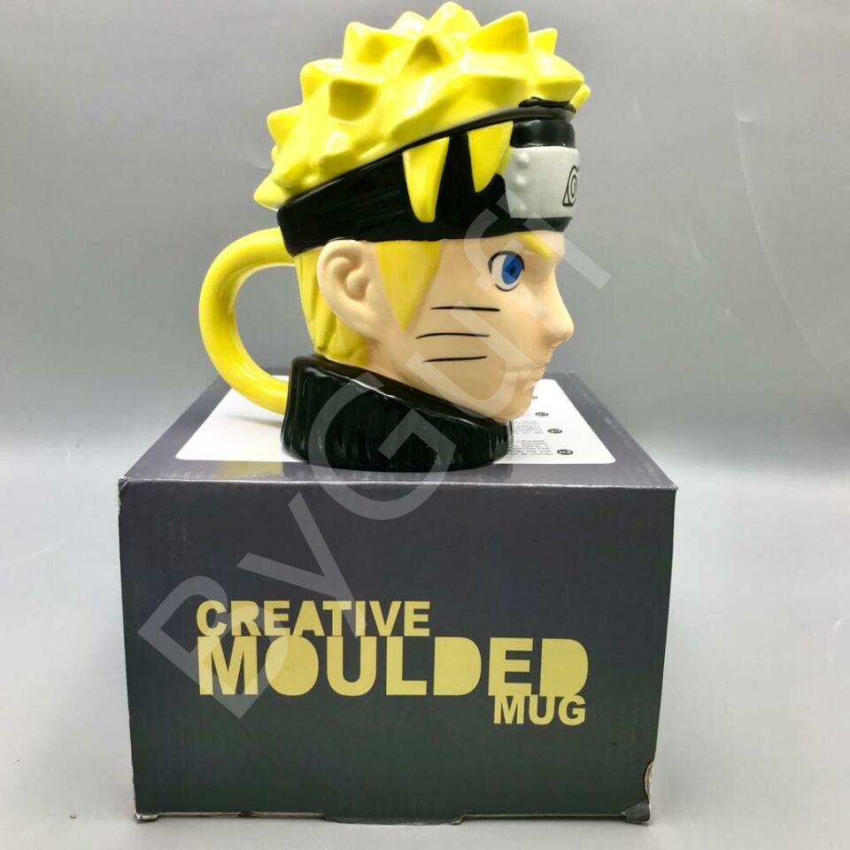 ByGufi Hediyelik Anime Naruto 3D Head Kupa