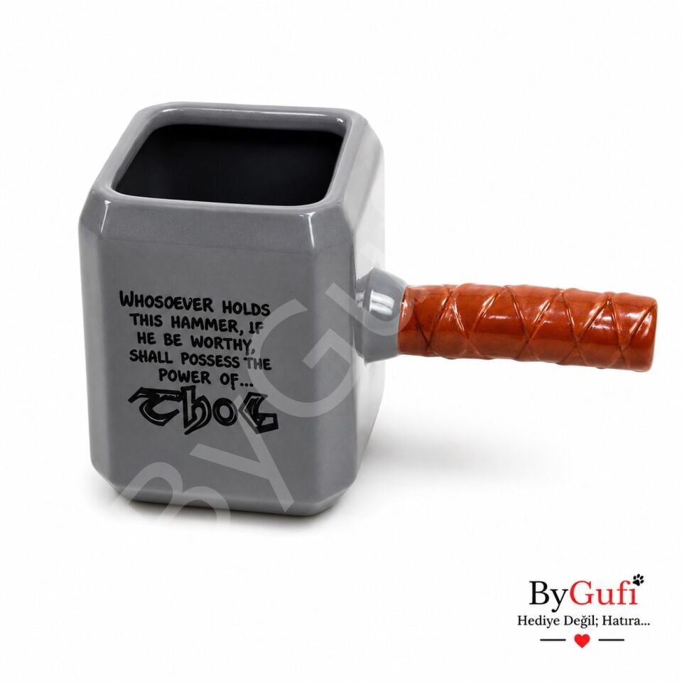 ByGufi Hediyelik Thor Çekiç Kupa