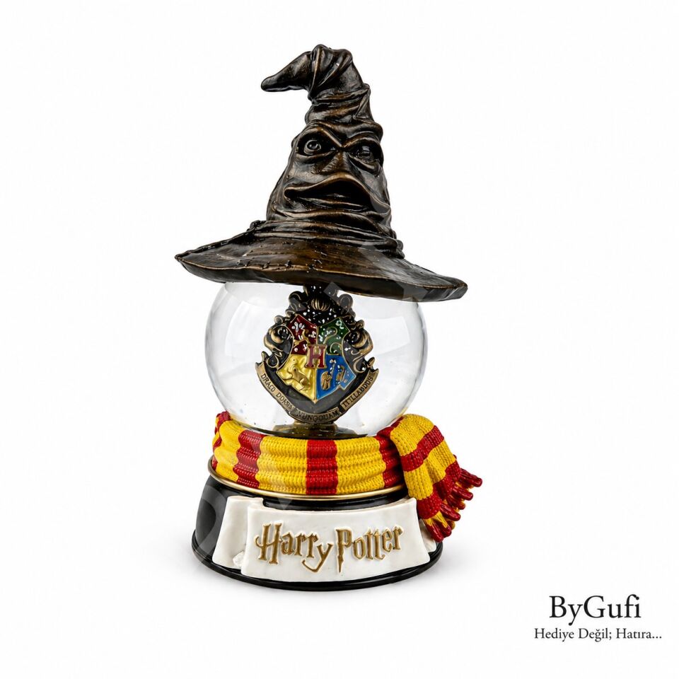 ByGufi Hediyelik Harry Potter Seçmen Şapka Kar Küresi