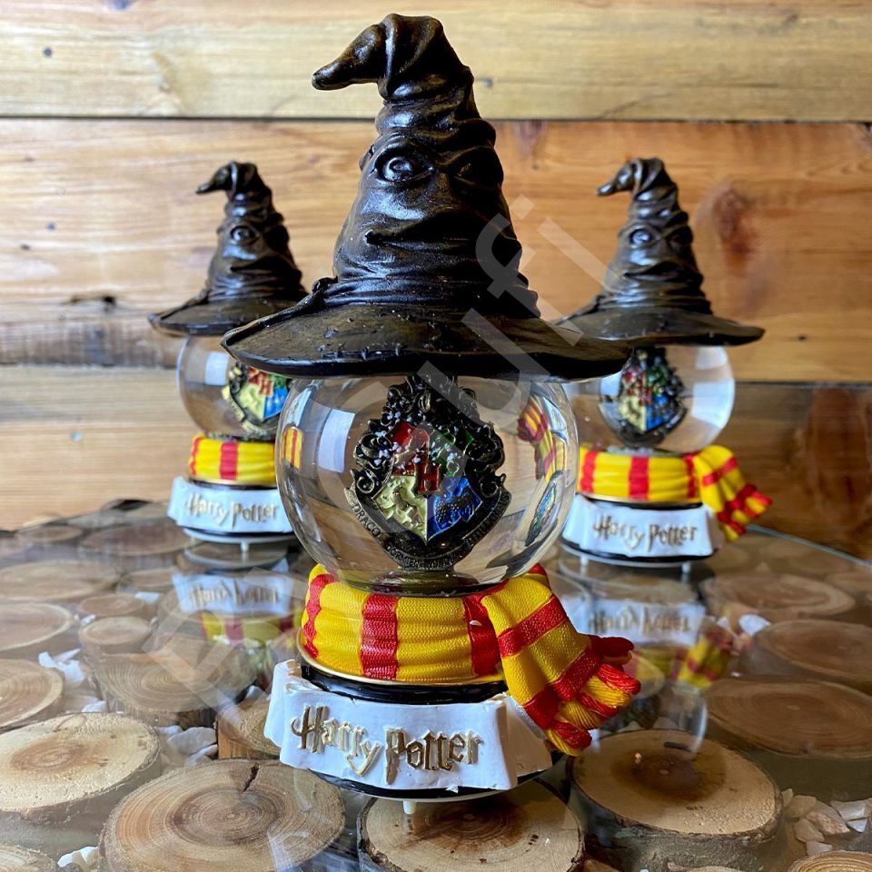 ByGufi Hediyelik Harry Potter Seçmen Şapka Kar Küresi