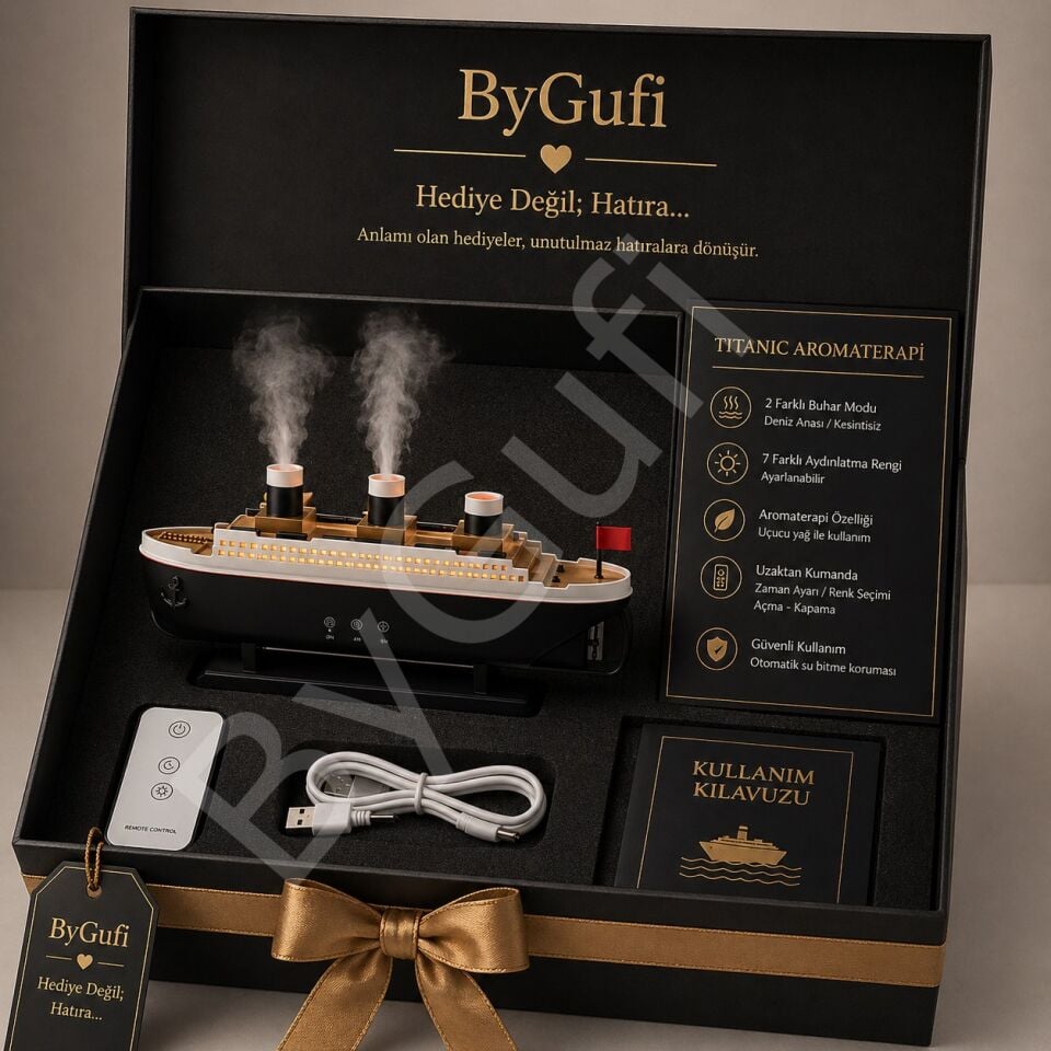 ByGufi Kişiye Özel Hediyelik Titanic Nemlendirici