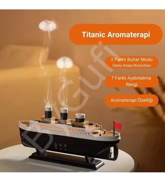 ByGufi Kişiye Özel Hediyelik Titanic Nemlendirici