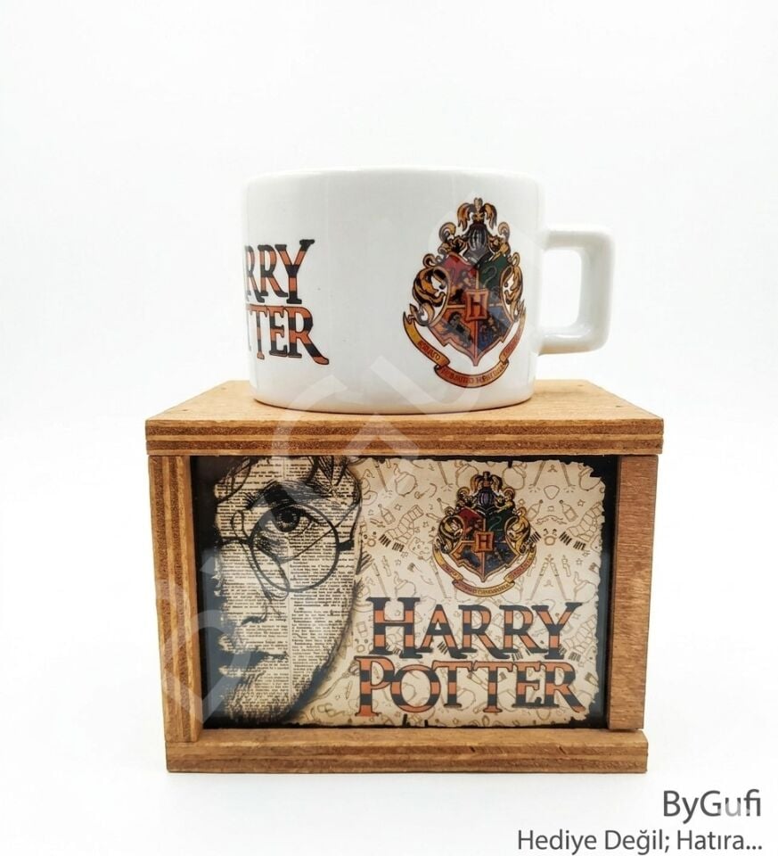 ByGufi Hediyelik Harry Potter Kutulu Kupa